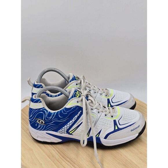 ACACIA DINKSHOT II Pickleball Shoes White/Royal- Mens 7.0 - Picture 1 of 8